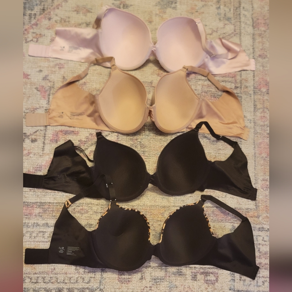 Secret Treasures Women's Bra Set - Pink, Tan, Black, Leopard Size 36DD - Picture 2 of 10